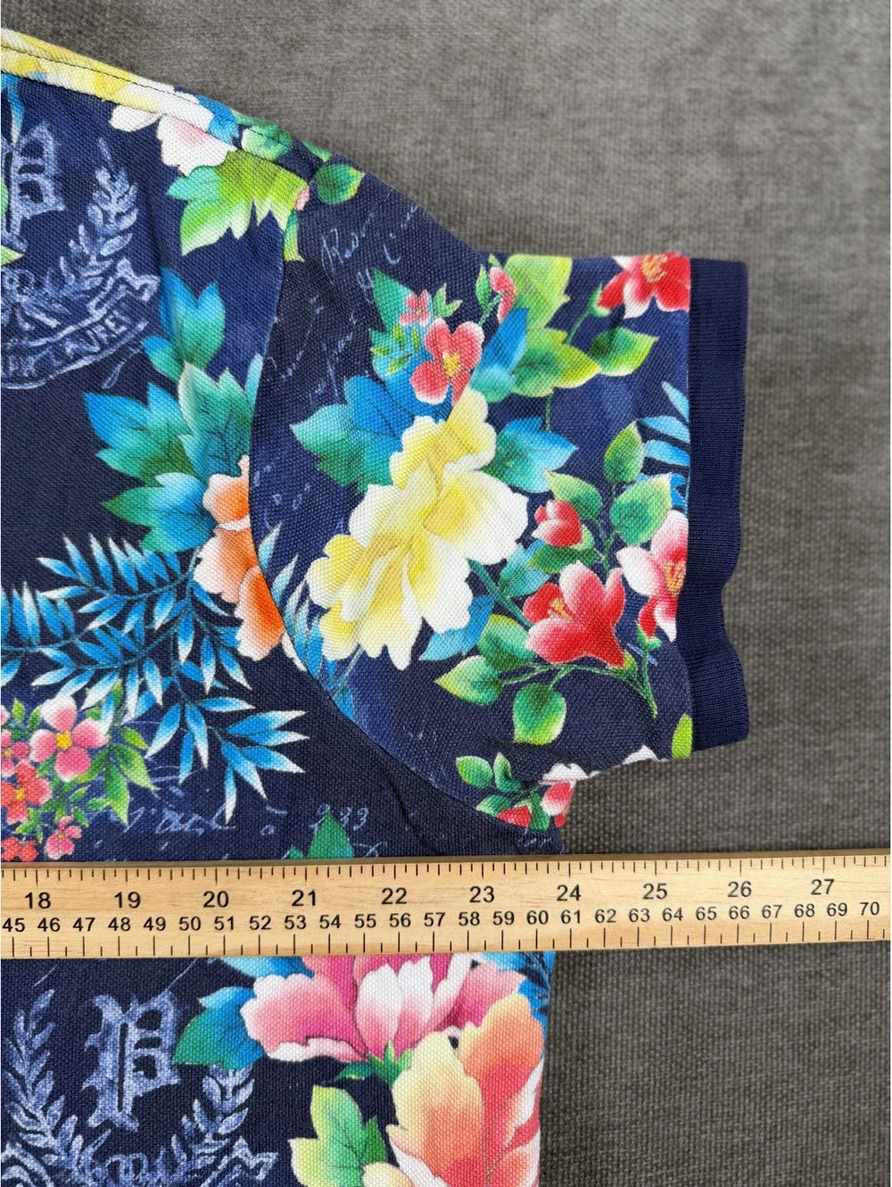 Polo Ralph Lauren Classic Fit XL Floral Print Polo Shirt